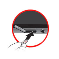 Insert SIM card