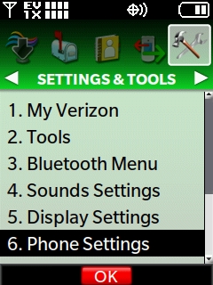 Select Phone Settings