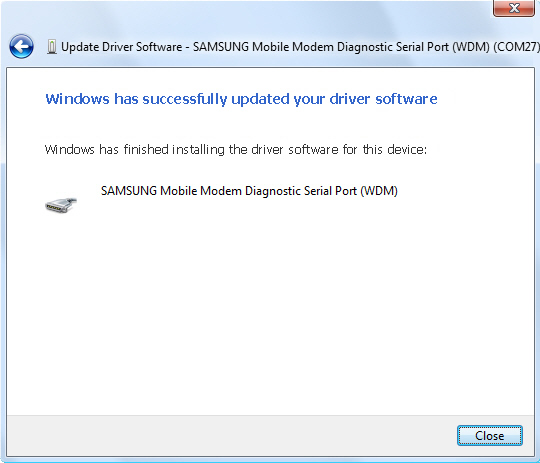 Update driver software screen 3