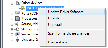 Update driver
