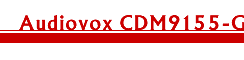Audioxov CDM 9155-GPX